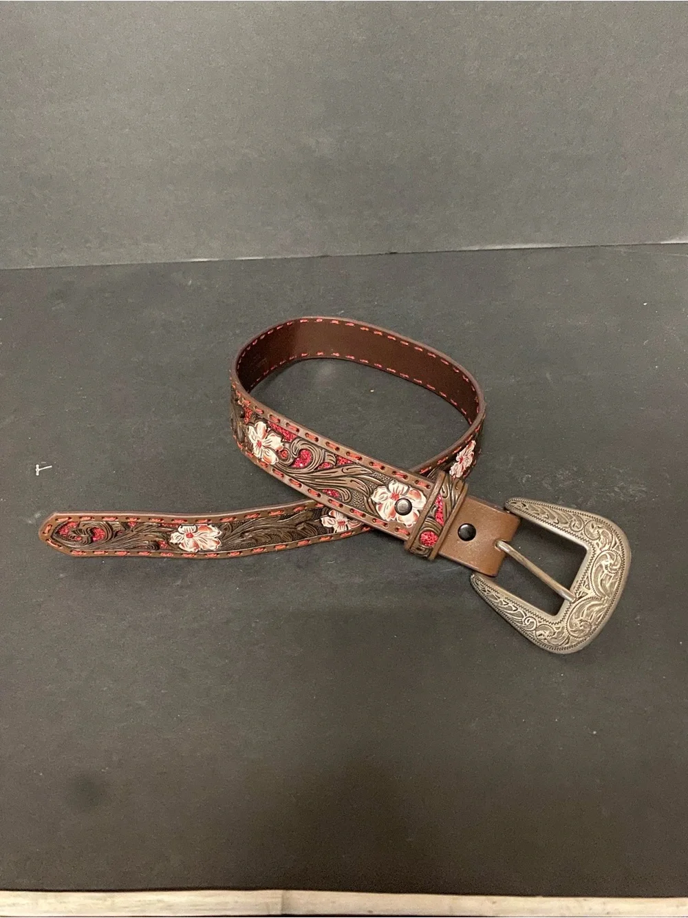 Shyanne genuine leather size 22 girls belt